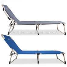 Outdoor leichtes Folding Beach Bed, Klappbett mit Kopfstütze